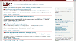 Desktop Screenshot of lxer.com
